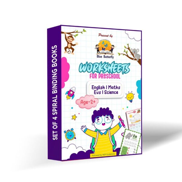 Worksheets For Preschool Age 2+