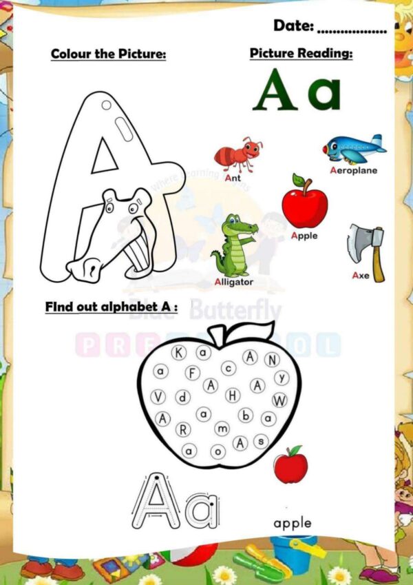 Worksheets For Preschool Age 2+ - Image 2